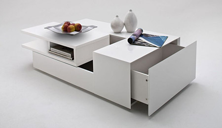 Edle Couchtische im Hochglanz-Design Hochglanz Couchtische