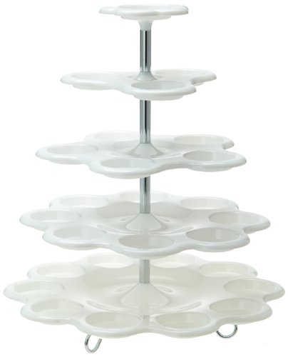 Esmeyer 290-080 Muffin-Etagere Mandy aus Kunststoff, fünfstufig
