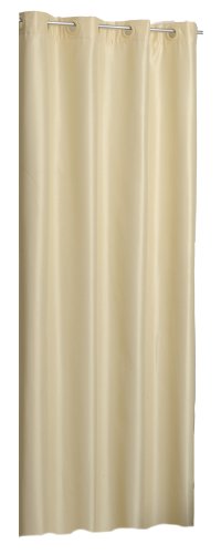 Thermogardine Alaska Vorhang Ösen beige blickdicht ca. 140x245 Übergardine Thermo Gardine